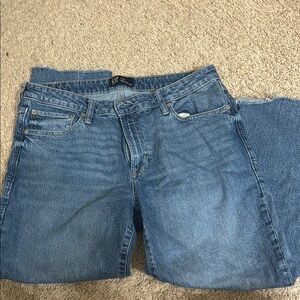 GAP Blue Boyfriend Jeans with Lived-In Look